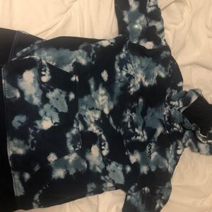 Levi’s blue and light blue and white hoodie